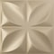 Ekena Millwork 11 7/8in. W x 11 7/8in. H Helene EnduraWall Decorative 3D Wall Panel Covers 0.98 Sq. Ft. WP12X12HEECE - alternate 1